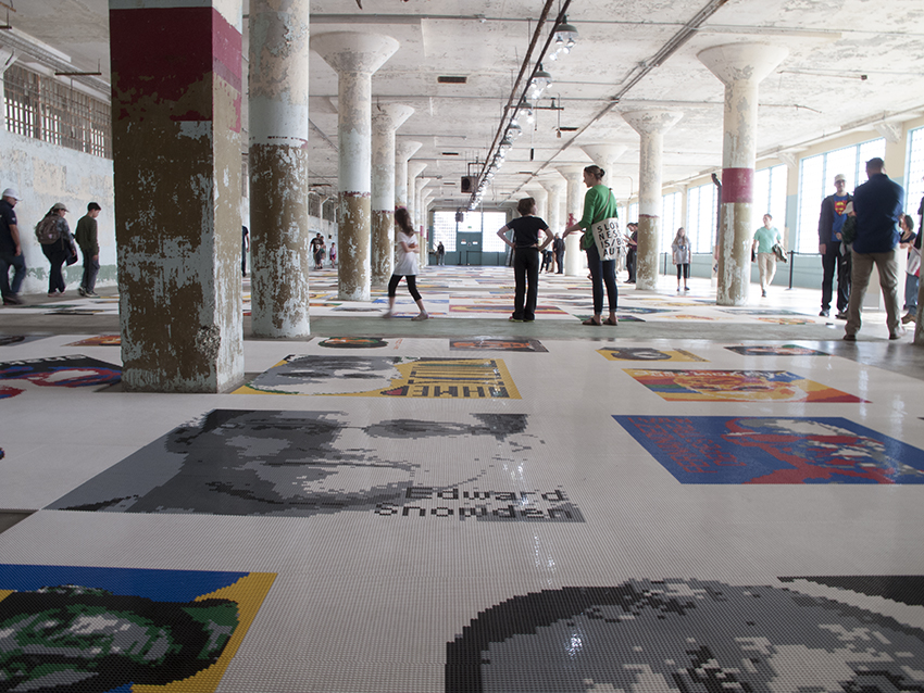 Ai Weiwei at Large on Alcatraz